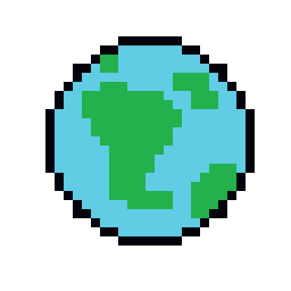 DROP earth brand green animation
